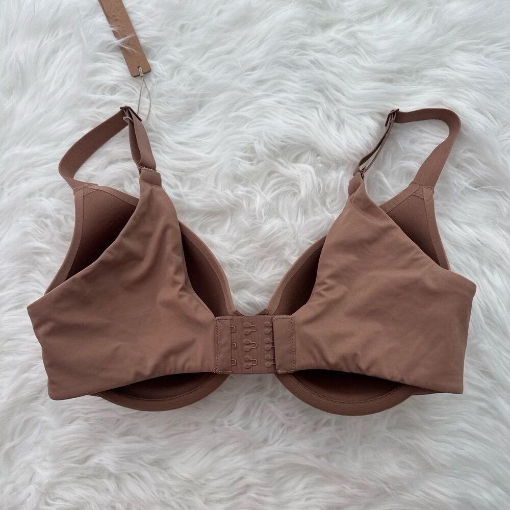 Skims Smoothing Intimates Full Coverage Lightly Lined Bra Sienna Size 34D - Picture 5 of 8